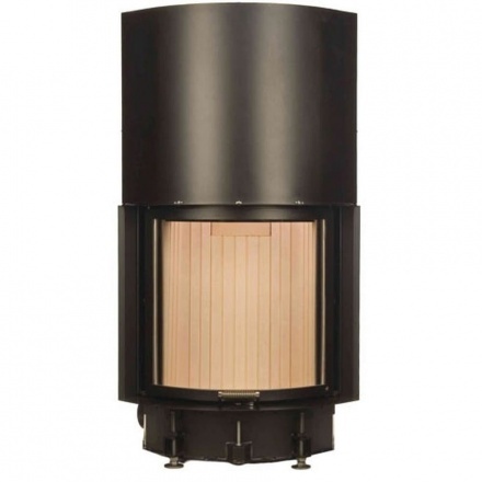 Каминная топка Brunner Kompakt-Kamine 57/55 радиусное стекло, подъемный механизм вверх