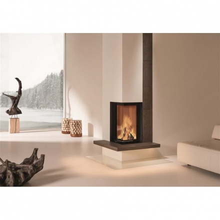 Каминная топка Brunner Eck-Kamin 70/33/33 подъемный механизм