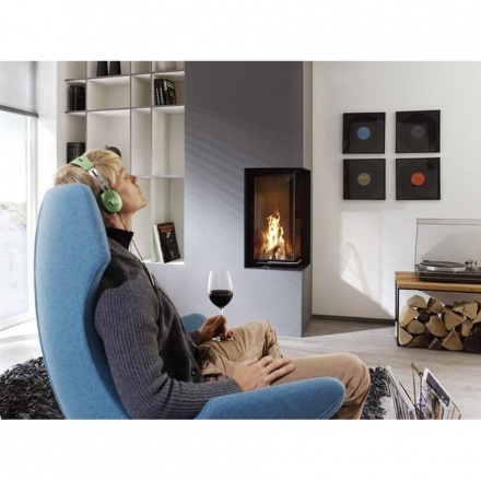 Каминная топка Brunner Eck-Kamin 70/33/33 подъемный механизм