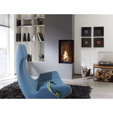 Каминная топка Brunner Eck-Kamin 70/33/33 подъемный механизм