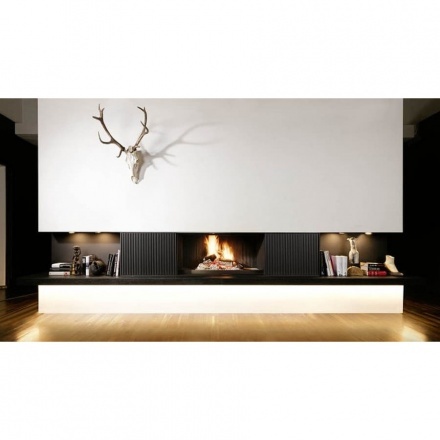 Топка-камин Brunner Urfeuer 50/110 прямой , открытая