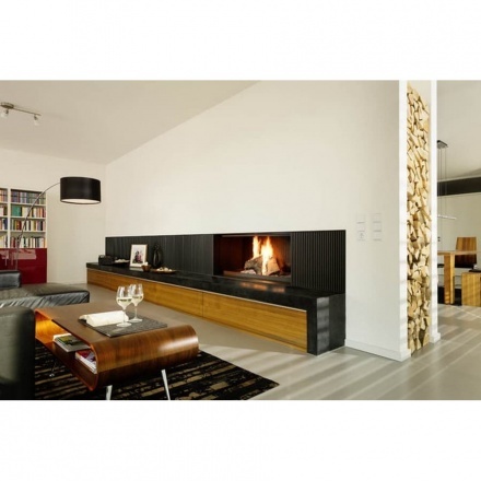 Топка-камин Brunner Urfeuer 50/110 прямой , открытая