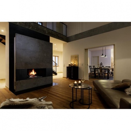 Топка-камин Brunner Urfeuer 50/110 прямой , открытая