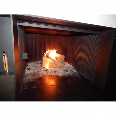 Топка-камин Brunner Urfeuer 50/66 кухонный с грилем , открытая