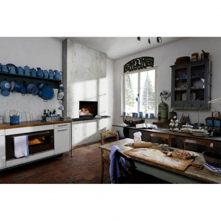 Топка-камин Brunner Urfeuer 50/88 прямой , открытая