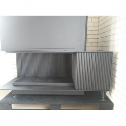 Топка-камин Brunner Urfeuer 50/66/44 угловой , открытая