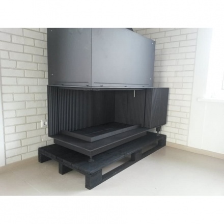 Топка-камин Brunner Urfeuer 50/88/44 угловой , открытая