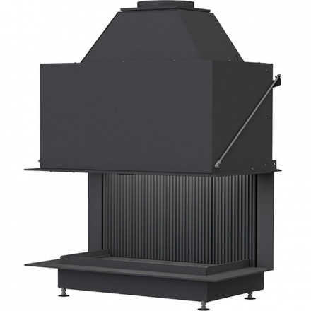 Топка-камин Brunner Urfeuer 50/44/88/44 панорама , открытая