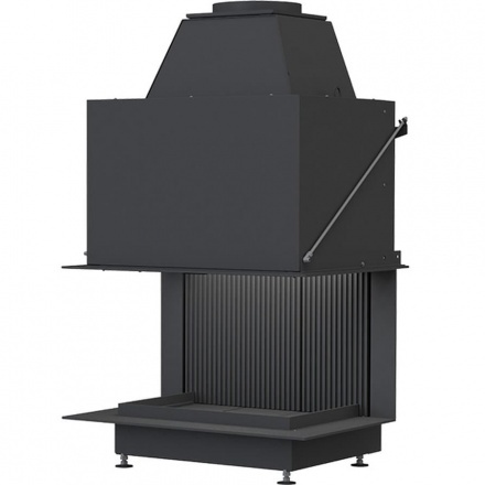 Топка-камин Brunner Urfeuer 50/44/66/44 панорама , открытая