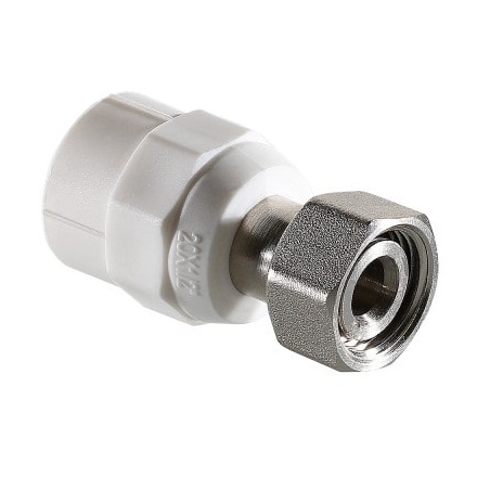 Муфта ПП с накидной гайкой Valtec "Конус" 20х1/2