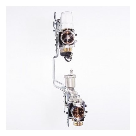 Коллекторная группа VALTEC 1 3/4 (12 вых.) c термостат. и баланс. клапанами