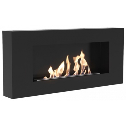 Биокамин Kratki Delta Flat черный