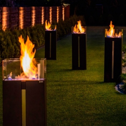 Биокамин Kratki Romeo черный