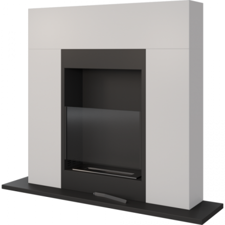 Биокамин Kratki Whiskey 2 белый