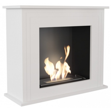 Портал с биокамином Kratki June белый