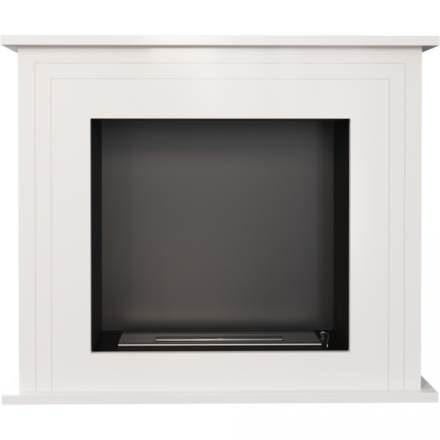 Портал с биокамином Kratki June белый