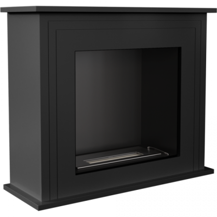 Портал с биокамином Kratki June черный