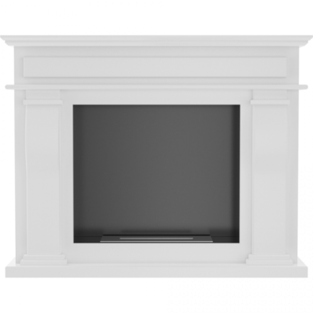 Портал с биокамином Kratki October белый