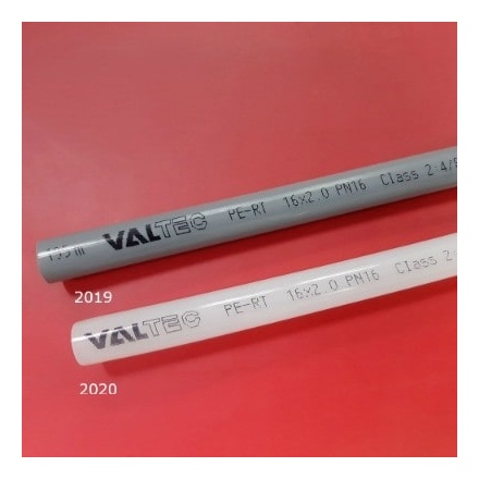 Труба из сшитого полиэтилена Valtec повышенной термостойкости 16 мм