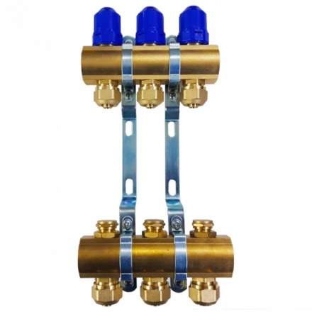 Коллектор Standard Hidravlika для отопления 12 выходов