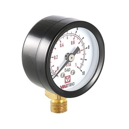 Манометр Valtec VT.TM40.D с нижним подключением 