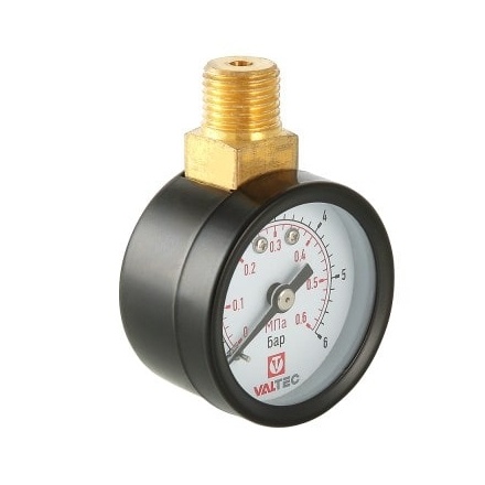 Манометр Valtec VT.TM40.VC с верхним подключением