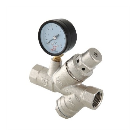 Подпиточный клапан Valtec 1/2 VT.515.N с фильтром и манометром