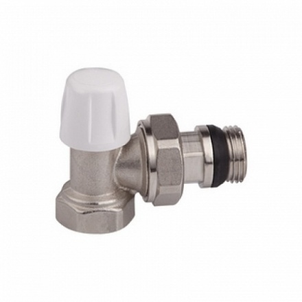 Кран радиаторный угловой 1/2" (обратный) ICMA c антипротечкой