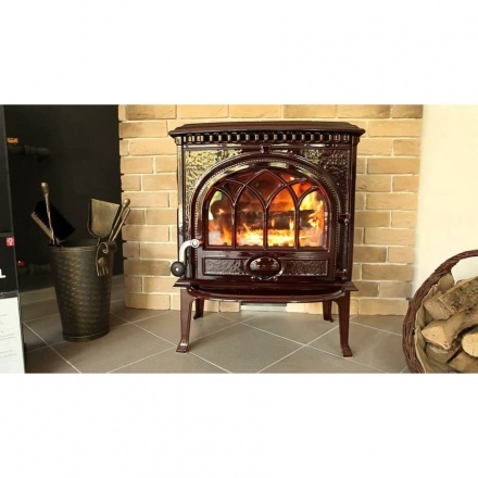 Чугунная печь камин Jotul F3 TD BRM