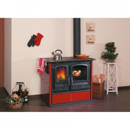 Отопительная печь HARK Herd Regina 631 Maiolica с духовкой и плитой