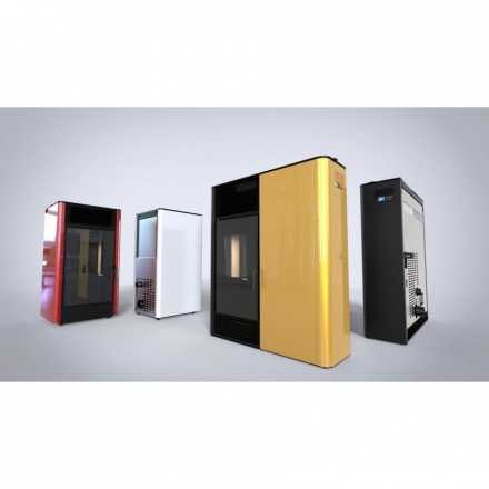 Пеллетный печь-камин DEFRO HOME SLIMPELL