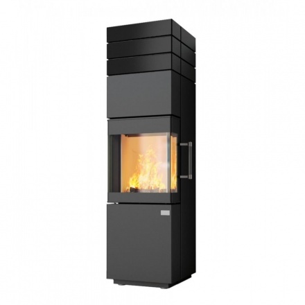 Печь-камин HARK 140 ECOplus mit Kachelaufsatz