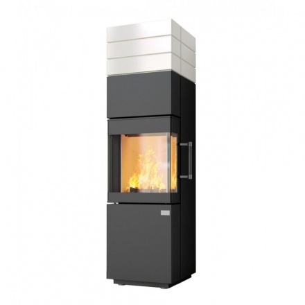 Печь-камин HARK 140 ECOplus mit Kachelaufsatz