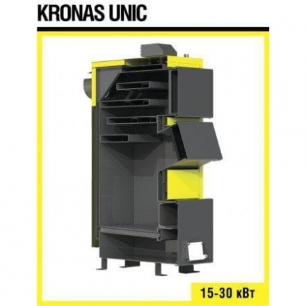 Твердотовливный котел KRONAS UNIC 20 кВт