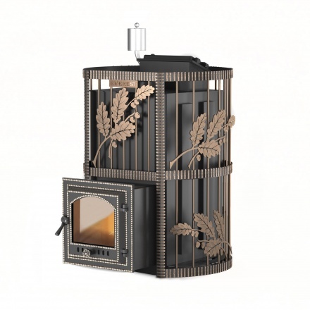 Печь для бани Везувий Эверест Inox 15 (210) Ковка