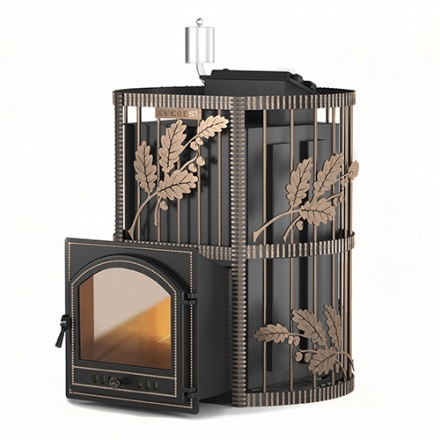 Печь для бани Везувий Эверест Inox 20 (205) Ковка