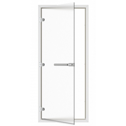 Дверь Sawo 1890х790, алюминий, 8 мм, 3 петли, матовое