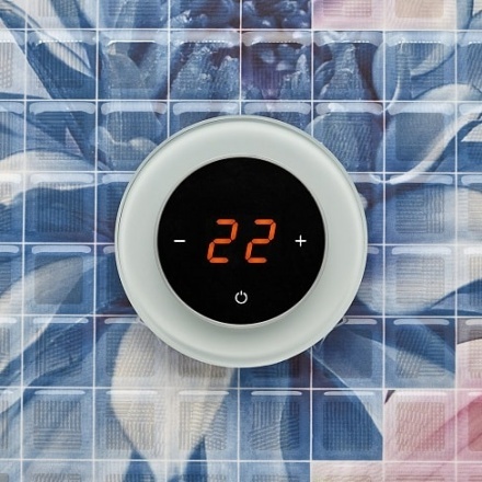 Терморегулятор AURA RONDA 9010 White Soft