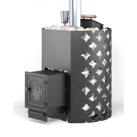 Печь для бани ЭТНА 24 (ДТ-4) Закрытая каменка