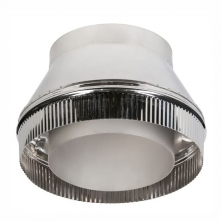 Сэндвич-наконечник конический из нерж. ст. 304-430 (универс.) 0,5; 0,8; 1,0 мм, утепл. 50 мм