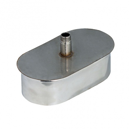 Сборник конденсата овальный из нерж. ст. 430-0,5 мм