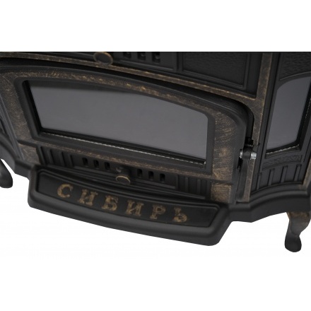 Печь-камин Сибирь 10 чугунная