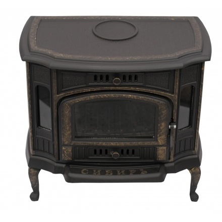 Печь-камин Сибирь 10 чугунная