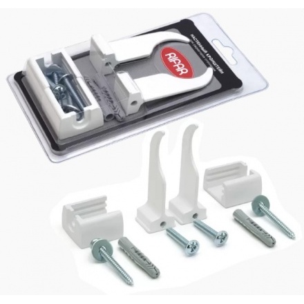 Настенные регулируемые кронштейны Rifar (цвет: белый)