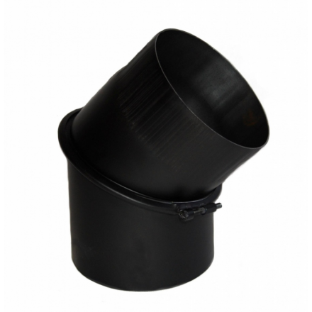 Дымоходное колено (отвод) KAISER PIPES (2мм) сегментное, поворотное 45°