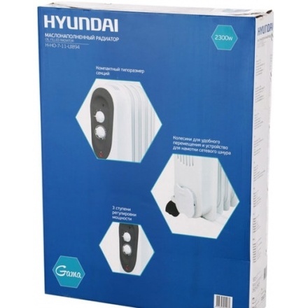 Масляный радиатор Hyundai H-HO-7-11-UI894