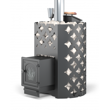 Печь для бани ЭТНА 18 (ДТ-4) Закрытая каменка