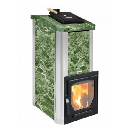 Печь для бани Варвара Терма Сказка Мини облицовка змеевик укор. топка