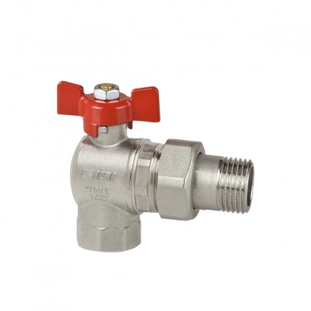 Кран шаровой ICMA 361 3/4" НР бабочка