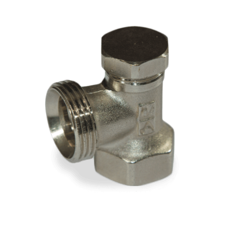 Вентиль Kermi угловой на обратную линию